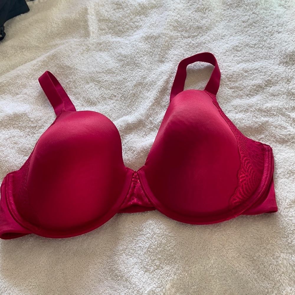 Vanity Fair sexy red bra size 36DD